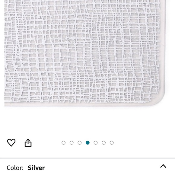 Modern twist silicone placemats - Picture 6 of 8